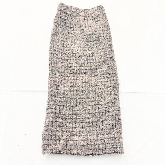 J. Crew No. 2 Pencil Gray Wool Woven Pencil Skirt Tweed Size 12 - Picture 5 of 5